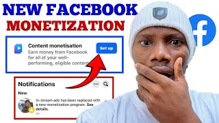 Instreamads Has Been Replaced with New Monetization Program Update  FB Monetization [upl. by Michelle328]