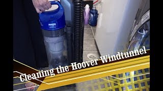 Cleaning Washable filter  Hoover Windtunnel Vacuum [upl. by Bum]