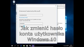 Jak zmienić hasło konta użytkownika Microsoft Windows 10 [upl. by Calandra319]