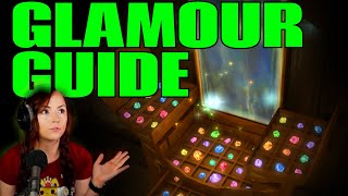 How to Glamour in FFXIV Glamour Plates Glamour Dresser new player guide [upl. by Noy]