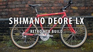 MORE Shimano Deore LX M550  1991 Diamondback Apex MTB Build [upl. by Avonasac]