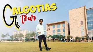 Galgotias University Campus Tour  Students Life in Galgotias University  College Vlog [upl. by Ades]