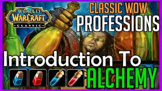 Classic Vanilla WoW Professions Introduction to Alchemy Master Guide World of Warcraft [upl. by Steinway320]