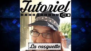 Couture  Tuto de la casquette  Débutant [upl. by Eliam876]