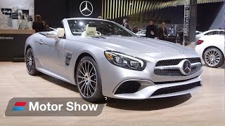 Mercedes SLC vs Mercedes SL – Detroit Motor Show [upl. by Azpurua553]