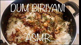 Making Biriyani with Real SoundHow to make Biriyani Biriyani ASMR [upl. by Pahl885]