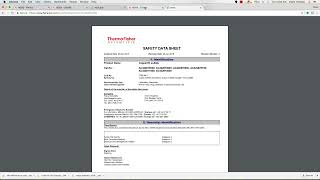 Introduction to Safety Data Sheets SDS [upl. by Milzie]