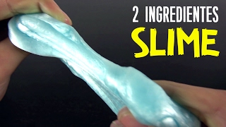 SLIME CON SOLO 2 INGREDIENTES [upl. by Aiceled]