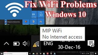 Fix Windows 10 WiFi Problems 3 Solutions [upl. by Arbua]