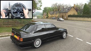 Forza Horizon 4 BMW M3 E30 Steering Wheel  Shifter Gameplay [upl. by Benjamen857]