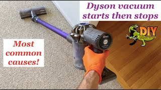 Dyson vacuum starts then stops  MOST Common Causes [upl. by Happy624]