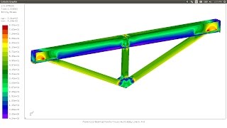 CalculiX amp SalomePlatform  Multibody Assembly FEA [upl. by Ocker]