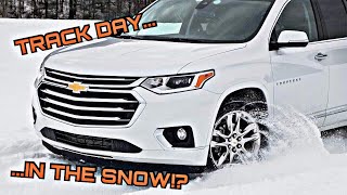 2018 Chevrolet Traverse Review  How To Properly Drive In The Winter [upl. by Ursulette837]