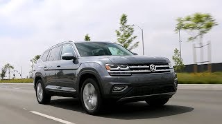 2018 Volkswagen Atlas  Review and Road Test [upl. by Nyrhtac]