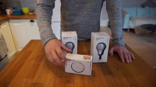 Unboxing installing and reviewing IKEA Trådri Tradfri [upl. by Proctor553]