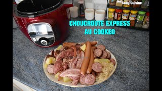 CHOUCROUTE EXPRESS AU COOKEO  SALLY CUISINE Episode 77 [upl. by Torrie925]