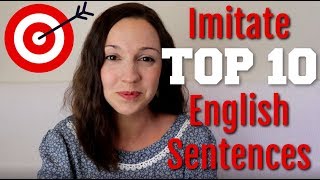 How to Pronounce TOP 10 English Sentences [upl. by Therese423]