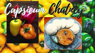 Capsicum Chutney Recipe In TamilKudamilagai Chutney In Tamil [upl. by Benjie]