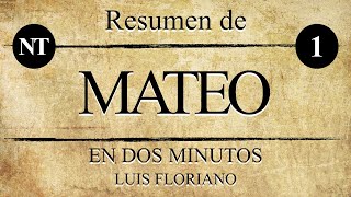 Mateo en 2 minutos [upl. by Essilrahc414]