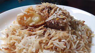 Mauritian Cuisine Easy Beef Biryani Recipe  Briani La Viande Boeuf [upl. by Daeriam]