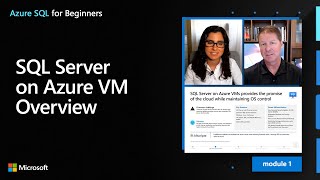 SQL Server on Azure VM Overview  Azure SQL for beginners Ep 4 [upl. by Nodnahs]