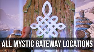 All Mystic Gateway Locations  God of War 2018 [upl. by Kirby]