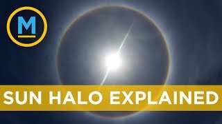 This is what causes that halo around the sun  Your Morning [upl. by Formenti]