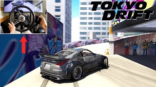 DRIFT KING  Takashis Nissan 350z Veilside Tokyo Drift  4k Assetto Corsa Drift Mods [upl. by Yruoc]