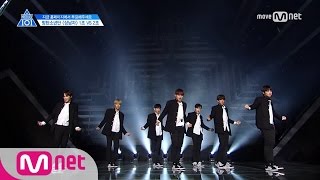 PRODUCE 101 season2 4회 어벤저스 등장 꽃보다 상남자ㅣ방탄소년단 ♬상남자1조 그룹배틀 170428 EP4 [upl. by Atiekal]