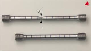 Essai de traction tensile test [upl. by Doelling]