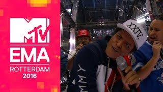 Bruno Mars – 24K Magic from the 2016 MTV EMAs Official Live Performance [upl. by Katonah]