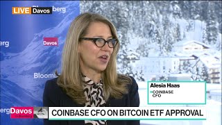 Davos 2024 Coinbase CFO Haas on Bitcoin Crypto Regulation [upl. by Schapira]