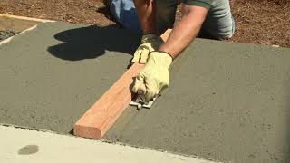 How to Pour amp Finish Concrete Hi Resolution [upl. by Dulcie]