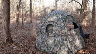 The Rhino R75 Ground Blind for Hunting Or Photography [upl. by Walke]