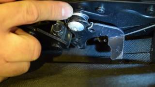 HowTo Replace A Reclining Mechanism Release Trigger [upl. by Bautista256]