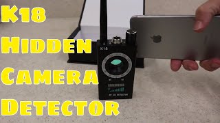 Testing the K18 hidden camera detector [upl. by Babita]