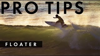 How to do a Floater with CJ Hobgood [upl. by Nlyak169]