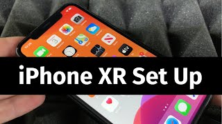 iPhone XR 64gb Set Up Guide [upl. by Obelia]