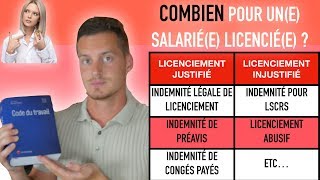 Les IndemniteÌs De Licenciement [upl. by Ulah]