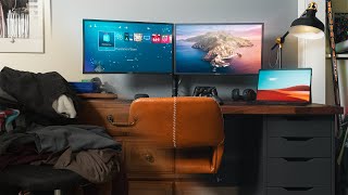 Modern IKEA Desk Setup Makeover [upl. by Othelia896]