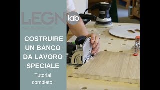 Come costruire un banco da lavoro [upl. by Ecirp]