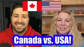 CANADIAN vs AMERICAN ACCENT [upl. by Disharoon]