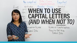 When to use CAPITAL LETTERS in English [upl. by Ynnot31]