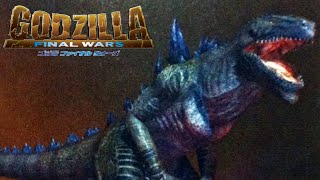 Godzilla Final Wars 2004  Zilla Screen Time [upl. by Lucilia910]