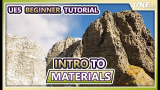 Unreal Engine 5 Beginner Materials Tutorial  A Complete Guide in UE5 [upl. by Dry673]