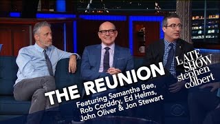 The Reunion Jon Stewart And The Correspondents Part Two [upl. by Naleag181]