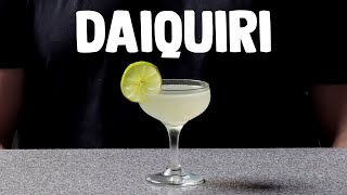 Classic Daiquiri Cocktail Recipe [upl. by Devinne]