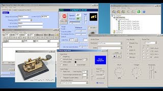 SOFTWARE CW KEYERs  review of 5 morse code programs [upl. by Romeon583]