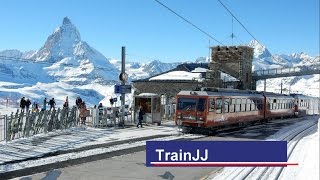 🇨🇭 Gornergratbahn│Zermatt  Gornergrat The Matterhorn Railway │Train Switzerland  Mount Matterhorn [upl. by Swec612]