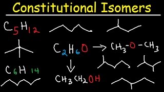 Drawing Constitutional Isomers of Alkanes  Organic Chemistry [upl. by Ger]